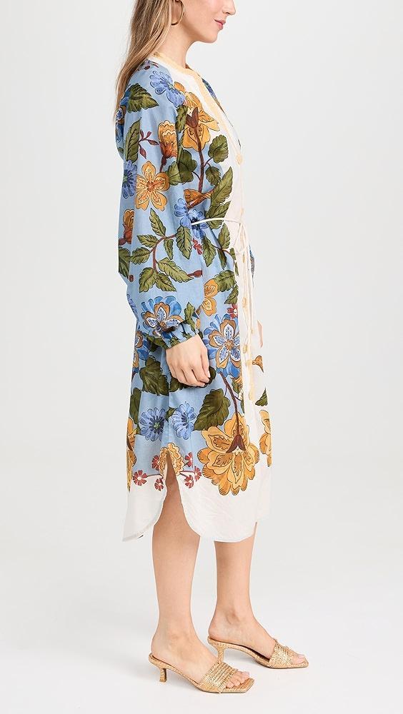 FARM Rio Garden Scarf Chemise | Shopbop Product Image