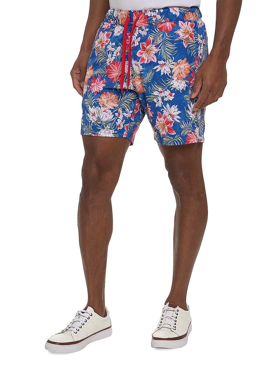 Men's Hartman Floral-Print Swim Shorts Product Image