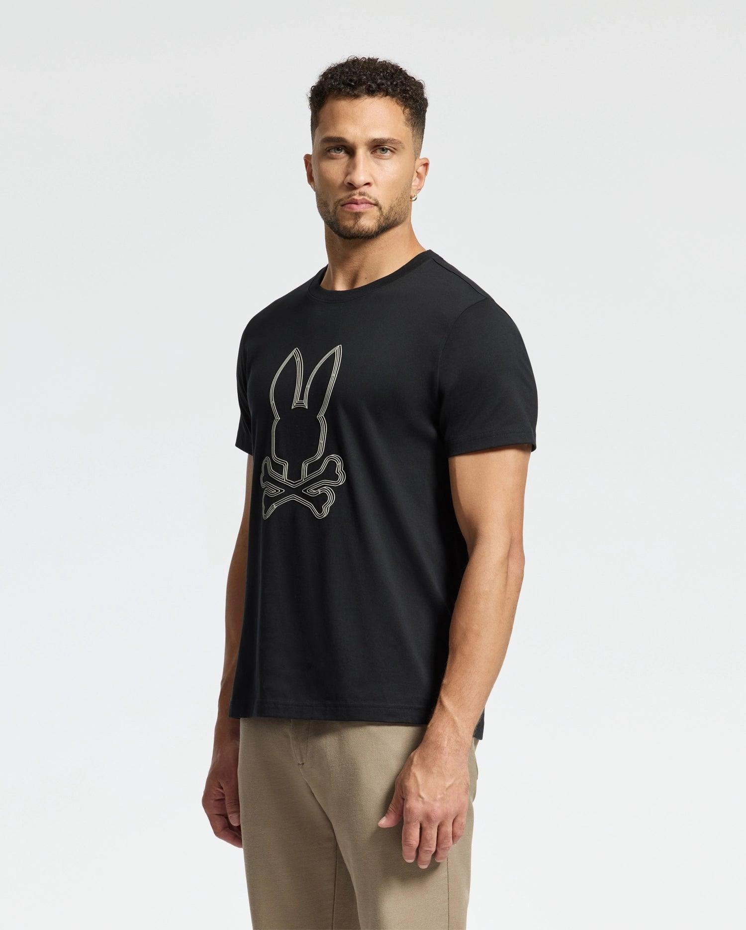 MENS MONARC FRONT BUNNY GRAPHIC TEE - B6U211E200 Male Product Image