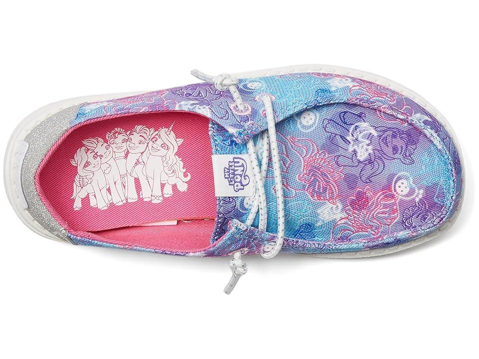 Hey Dude Kids Wendy My Little Pony (Toddler) (Mineral /Lavender) Women's Flat Shoes Product Image