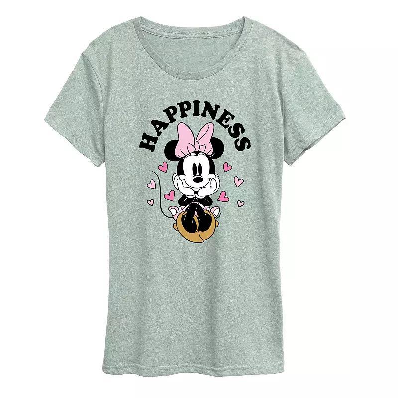Disney's Minnie Mouse Women's Happiness Graphic Tee,  Product Image