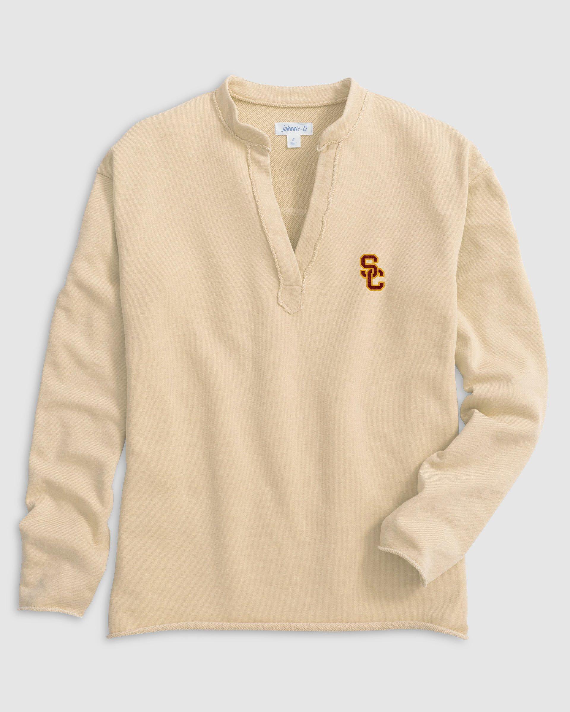 Florida State Camilla V-Neck Cotton Blend Pullover Female Product Image