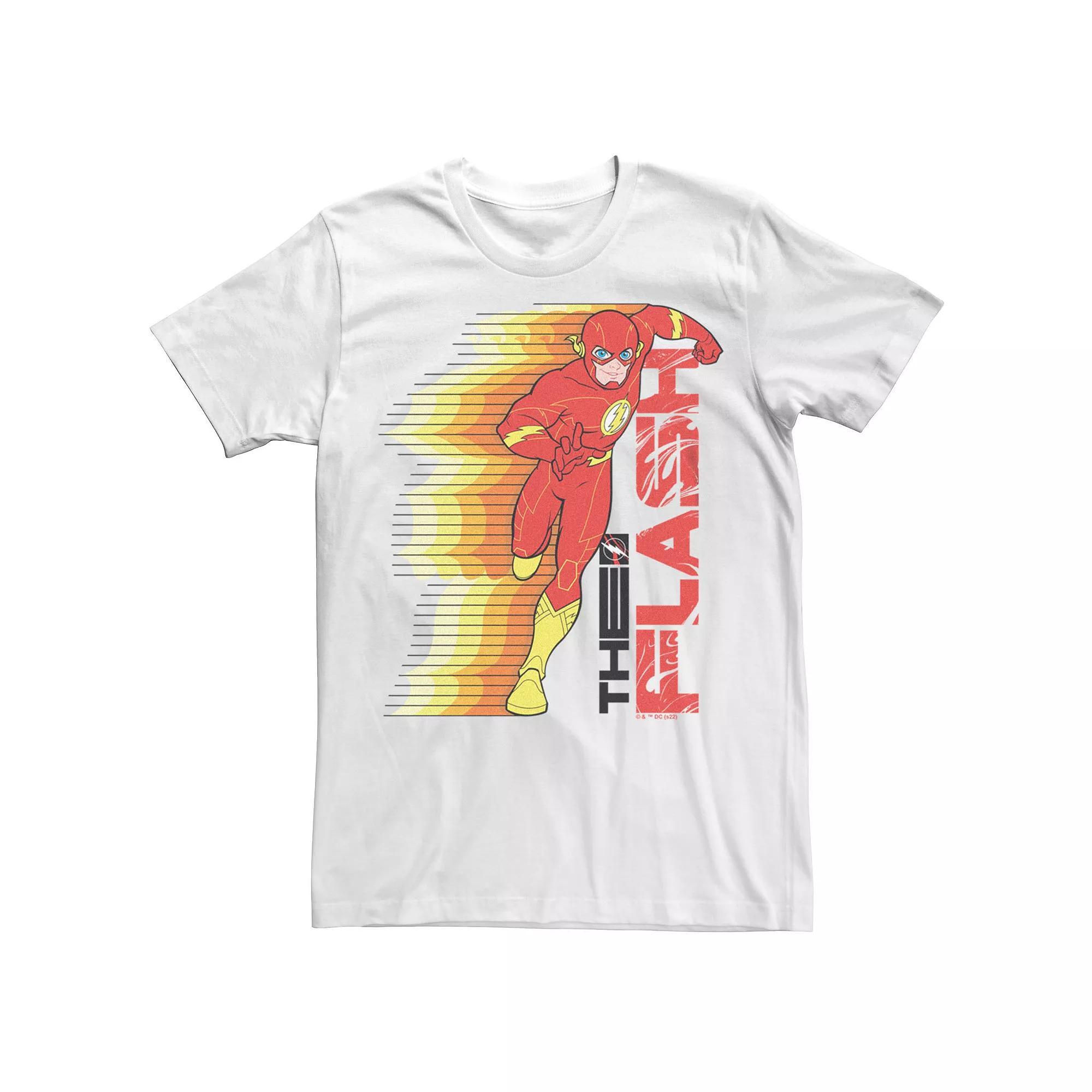 Men's DC Comics The Flash Moving Color Palette Tee,  Product Image