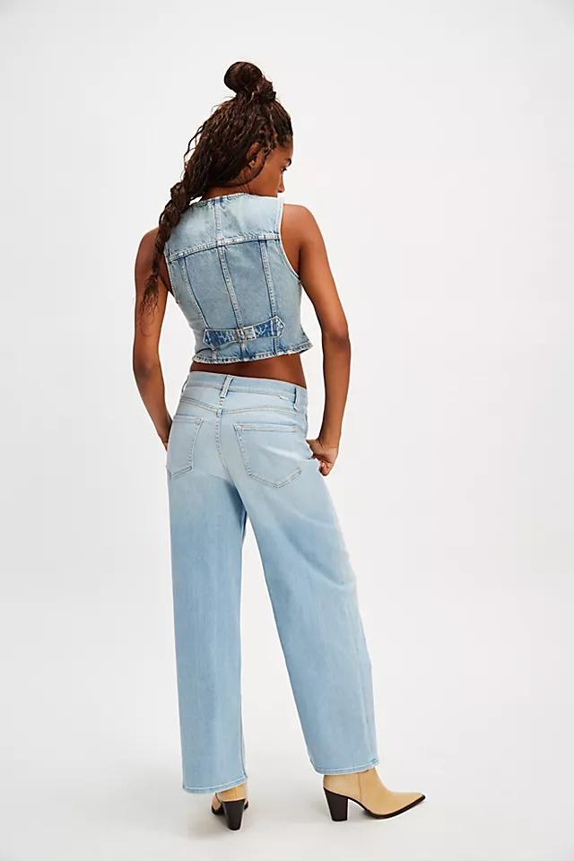 MOTHER High-Waisted Spinner Zip Jeans Product Image