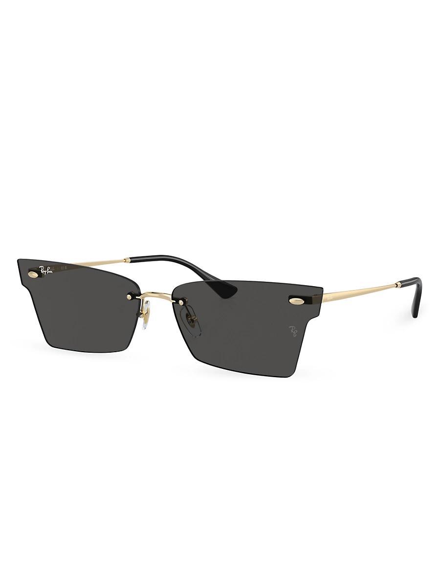 Ray-Ban Xime Bio-based Sunglasses Frame Grey Lenses Product Image