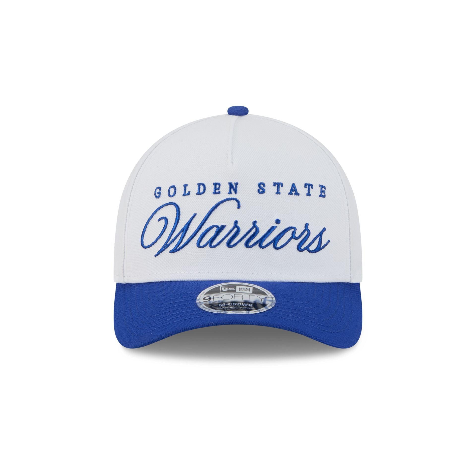 Golden State Warriors 2025 Draft 9FORTY M-Crown A-Frame Snapback Hat Male Product Image