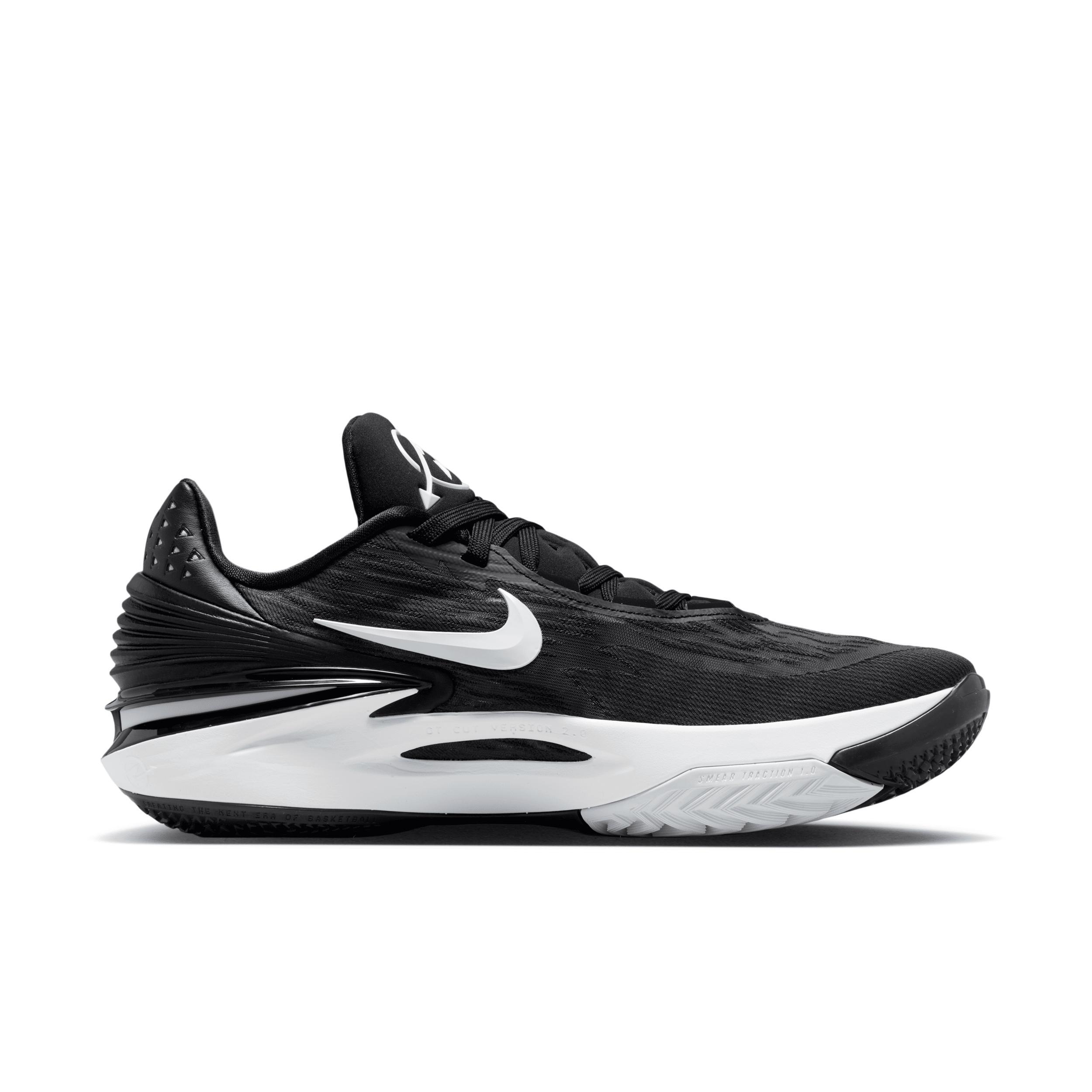 Nike Mens Not player specific Nike Air Zoom G.T. Cut 2 - Mens Basketball Shoes White/Grey/Black Product Image