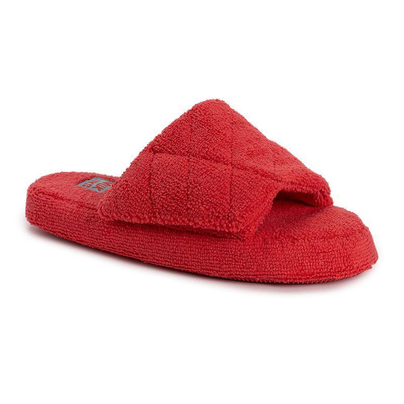 MUK LUKS Oriole Toweling Womens Slide Slippers Product Image