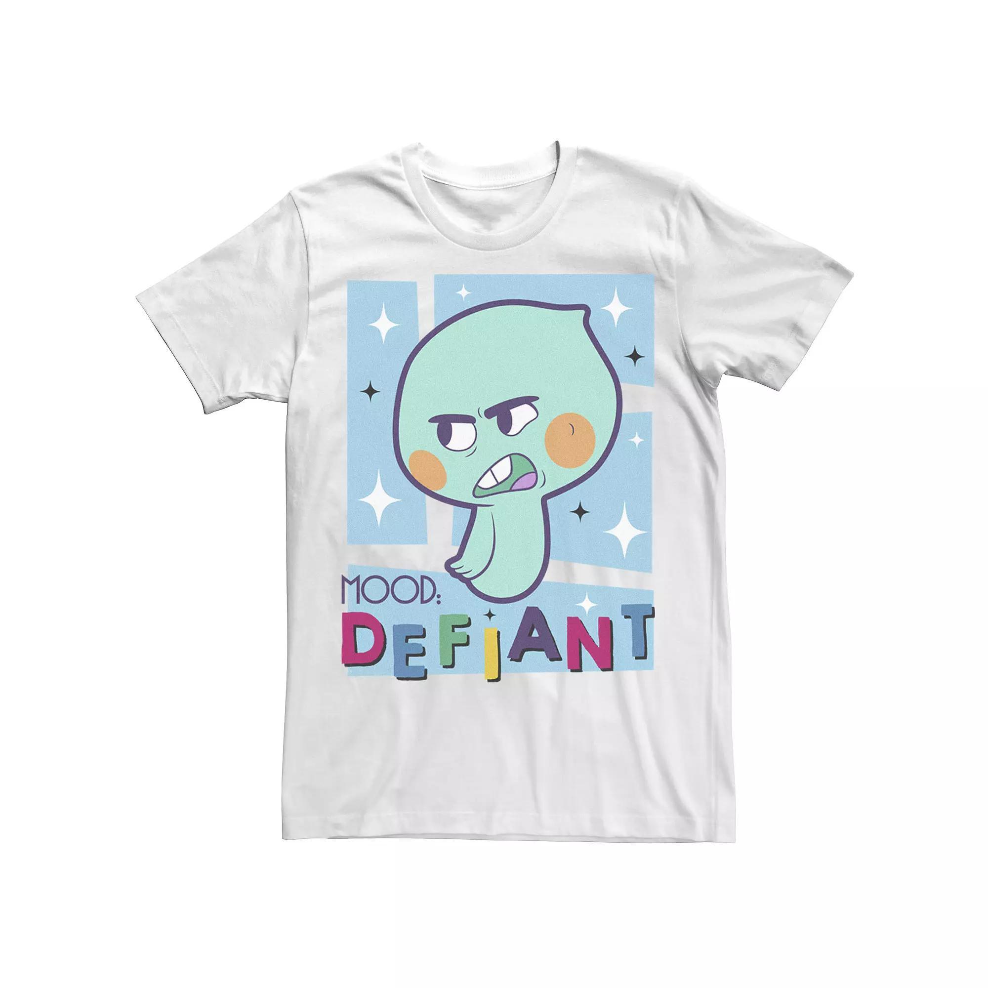 Disney / Pixar's Soul Men's Mood: Defiant Poster Tee, Size: XL, White Product Image