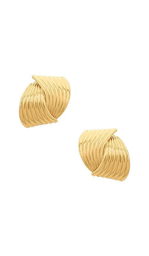 AUREUM Vienna Earrings in Metallic Product Image