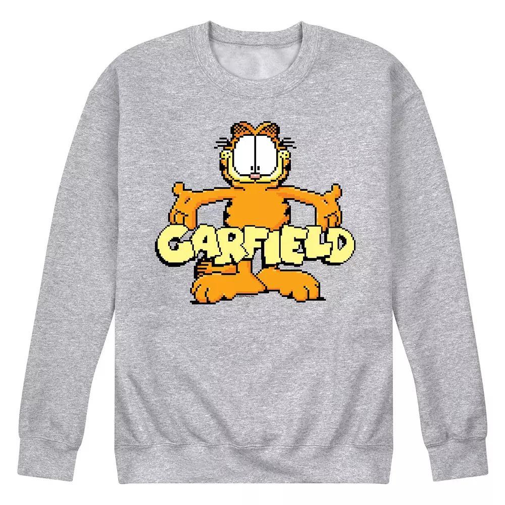 Men's Garfield Standing Logo Fleece Sweatshirt,  Product Image