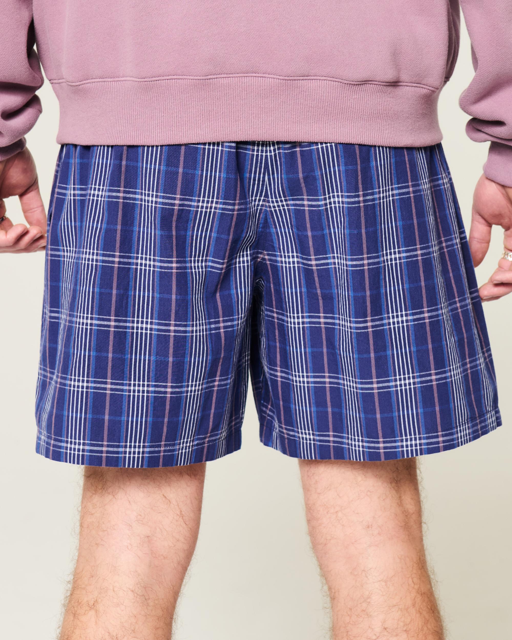 Poplin Sleep Shorts Product Image