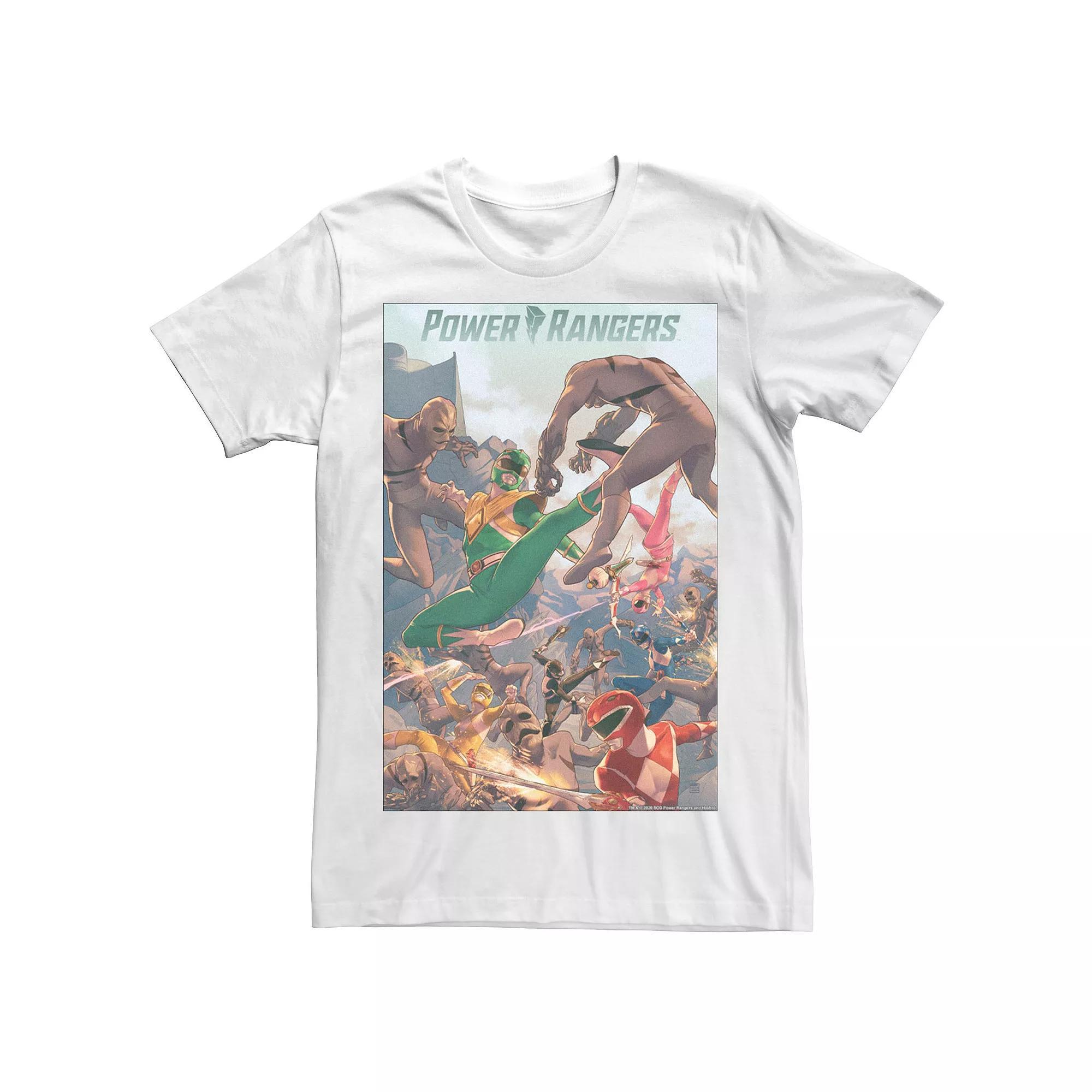Men's Power Rangers Battle Poster Tee,  Product Image