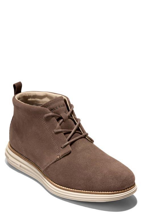 COLE HAAN Men's Øriginal Grand Remastered Chukka Boots Wp - Brown Size 15 Product Image