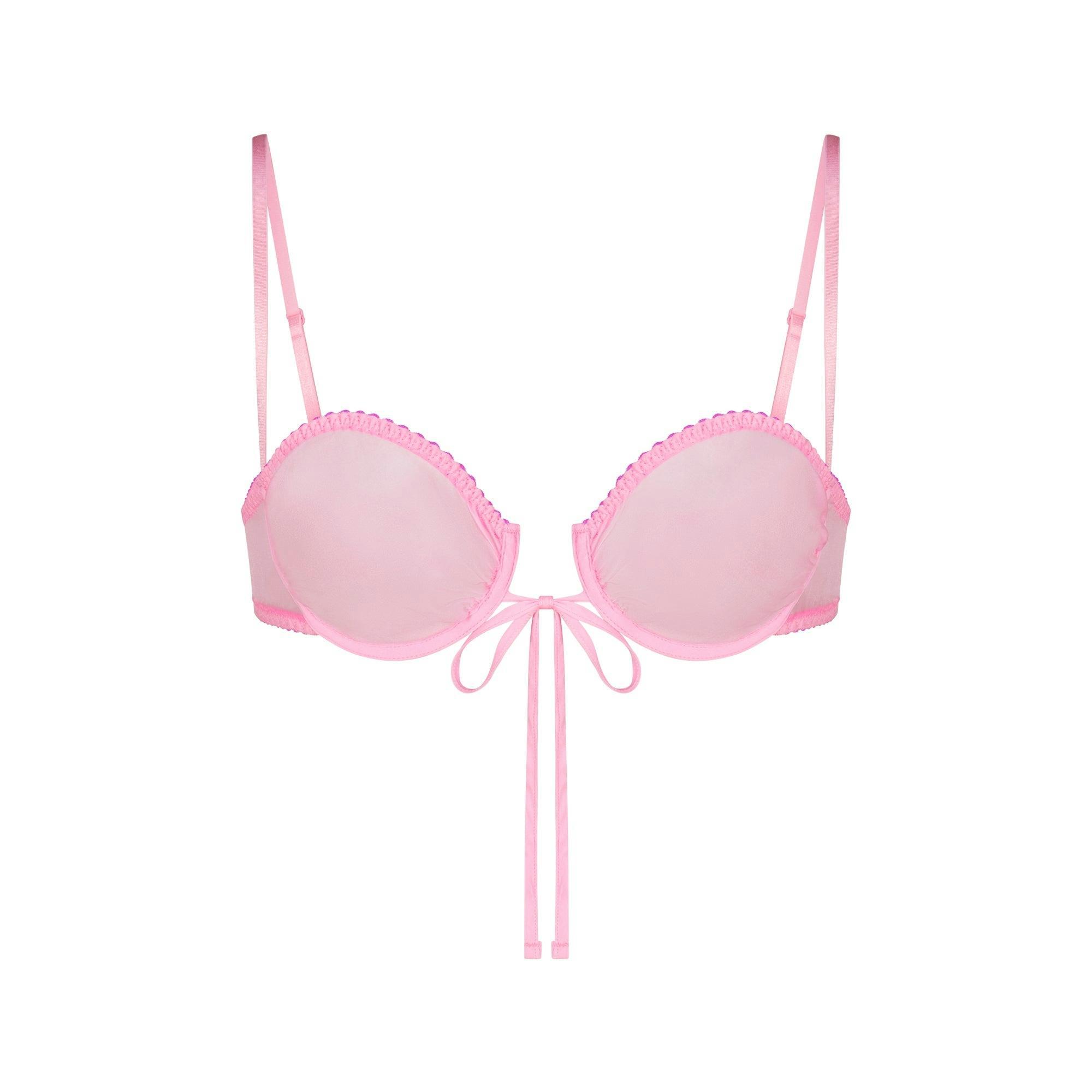 SKIMS ROMANCE BALCONETTE BRA | BUBBLE GUM Product Image