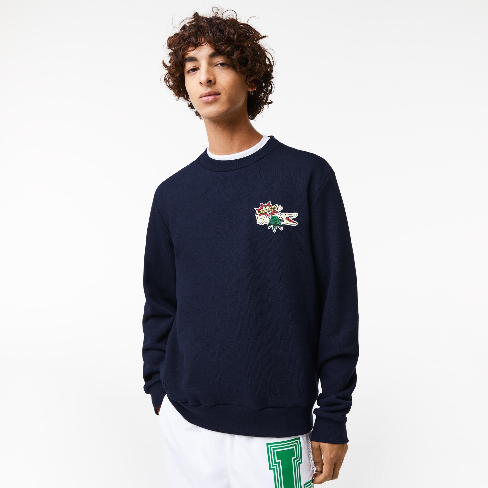 Men's Badge Organic Cotton Sweatshirt Product Image