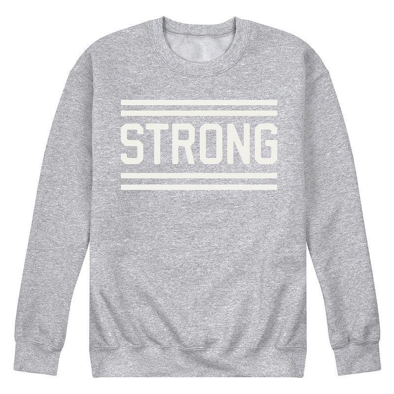 Mens Strong Fleece Sweatshirt Product Image