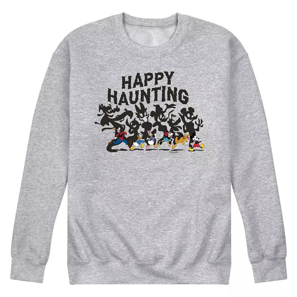 Disney's Mickey Mouse & Friends Men's Happy Haunting Fleece Sweatshirt,  Product Image