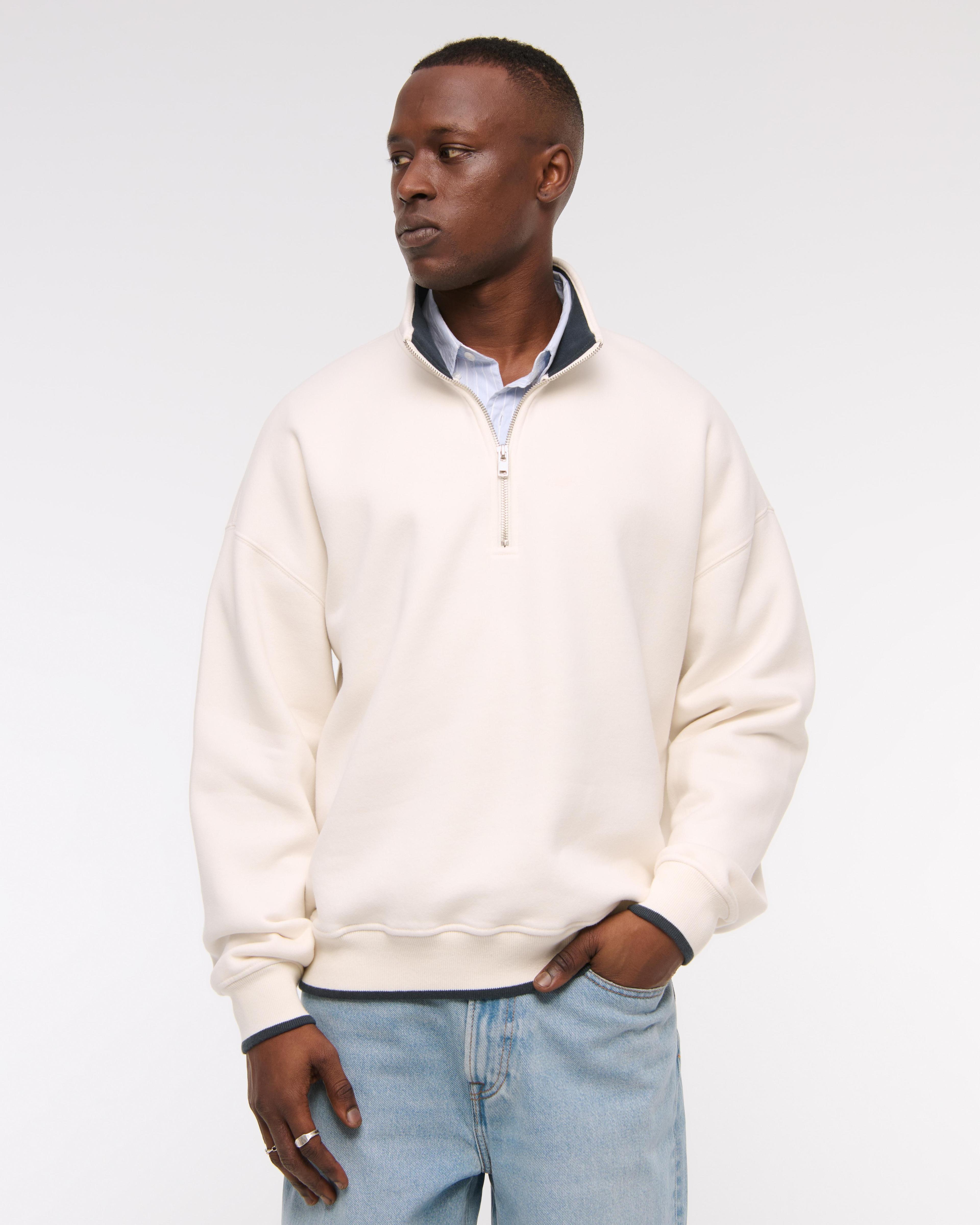 Essential Half-Zip Sweatshirt Product Image