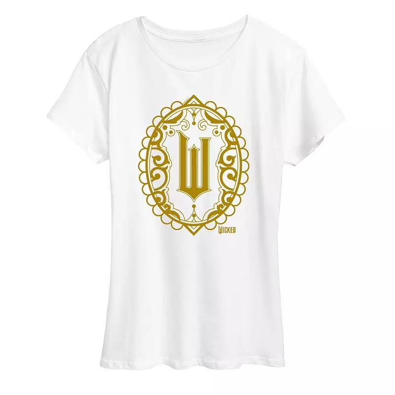 Women's Wicked Logo Tee, Size: Large, White Product Image