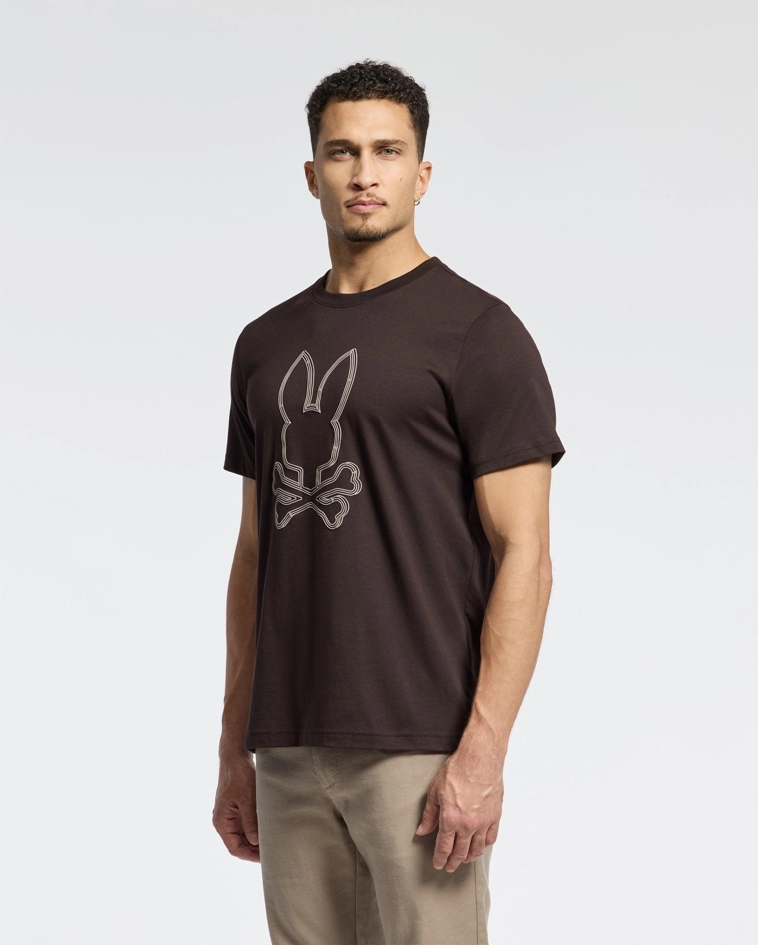 MENS MONARC FRONT BUNNY GRAPHIC TEE - B6U211E200 Male Product Image