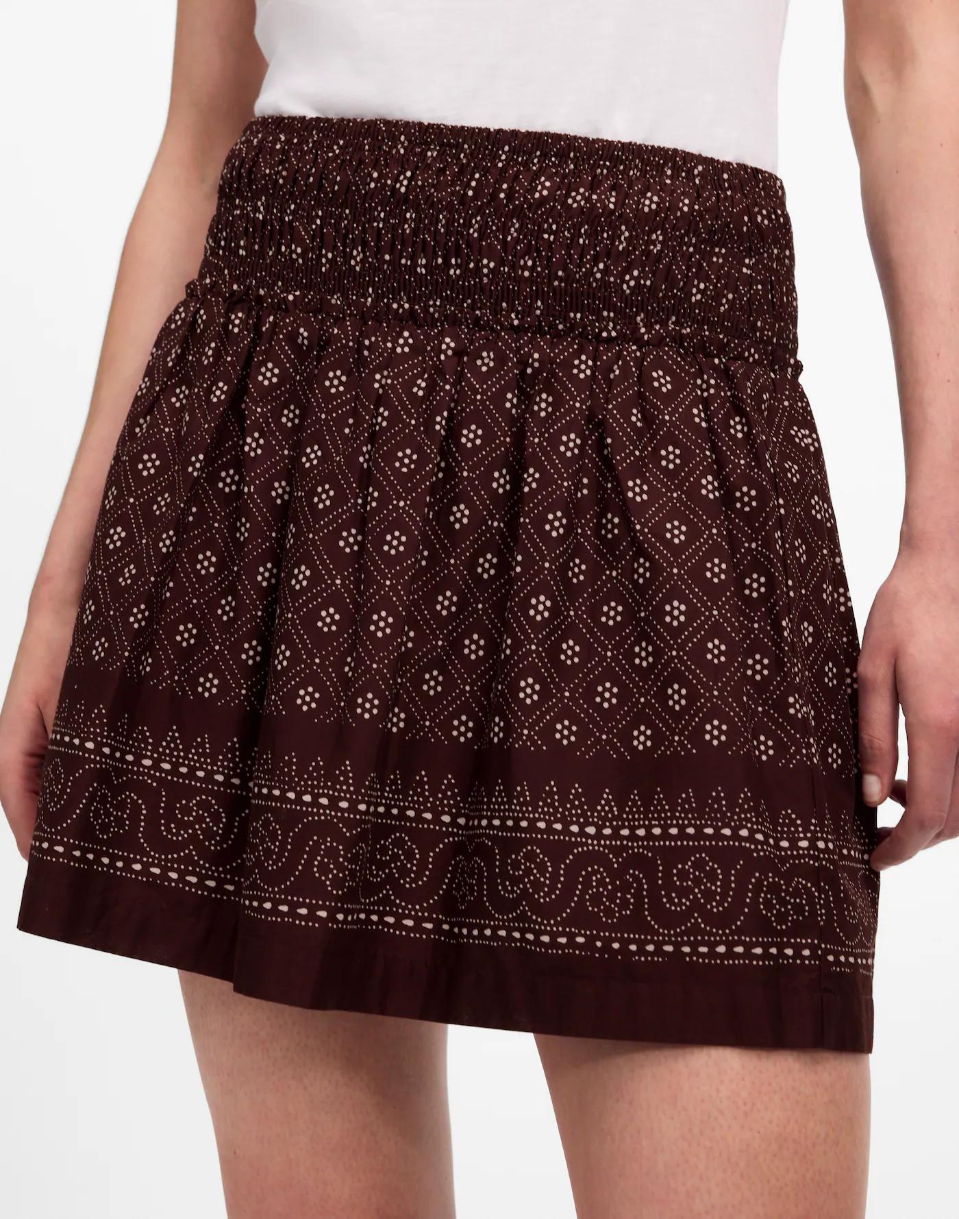 Ruffled Mini Skirt Product Image