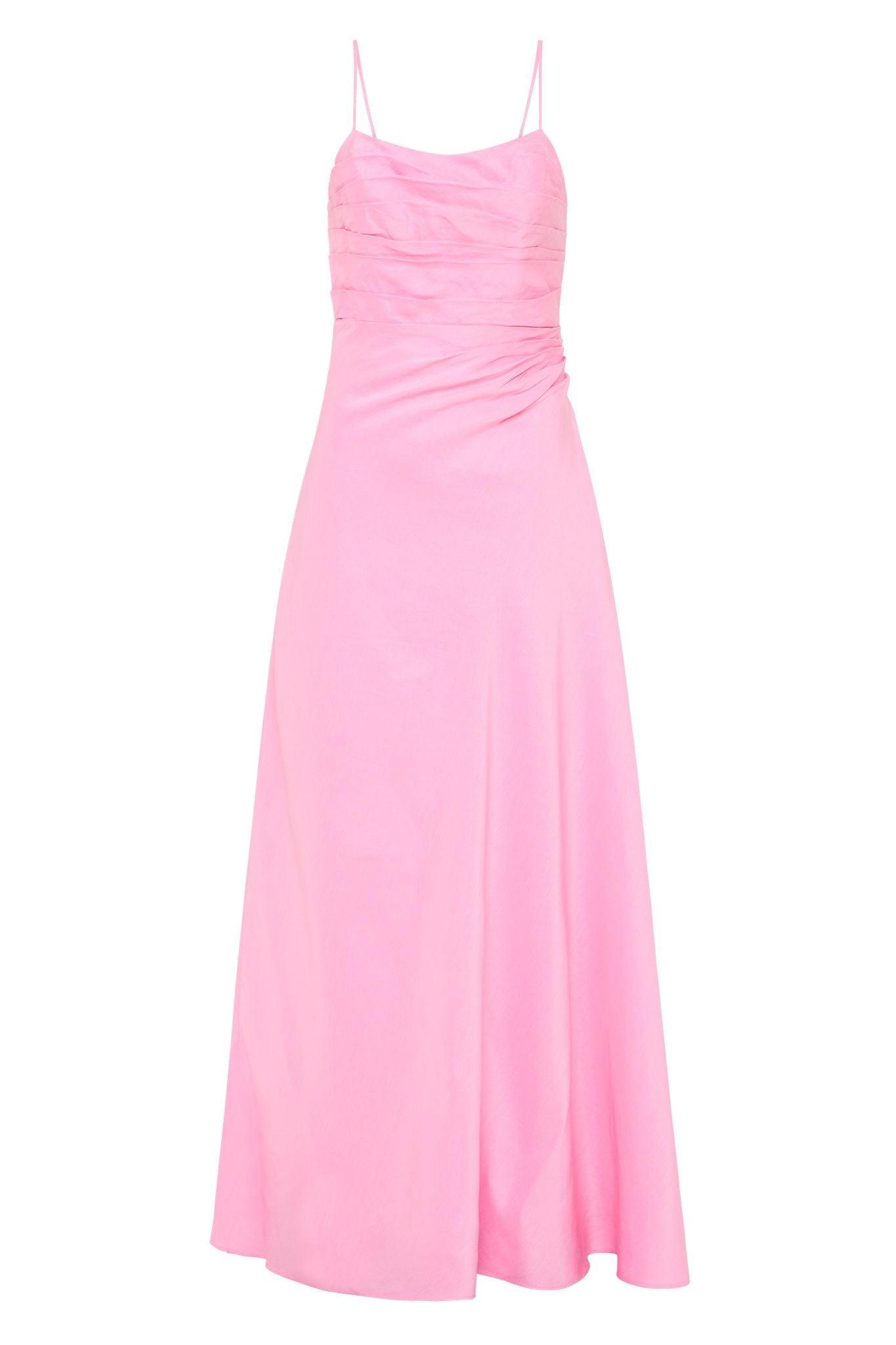 Clarice Draped Maxi Dress Product Image