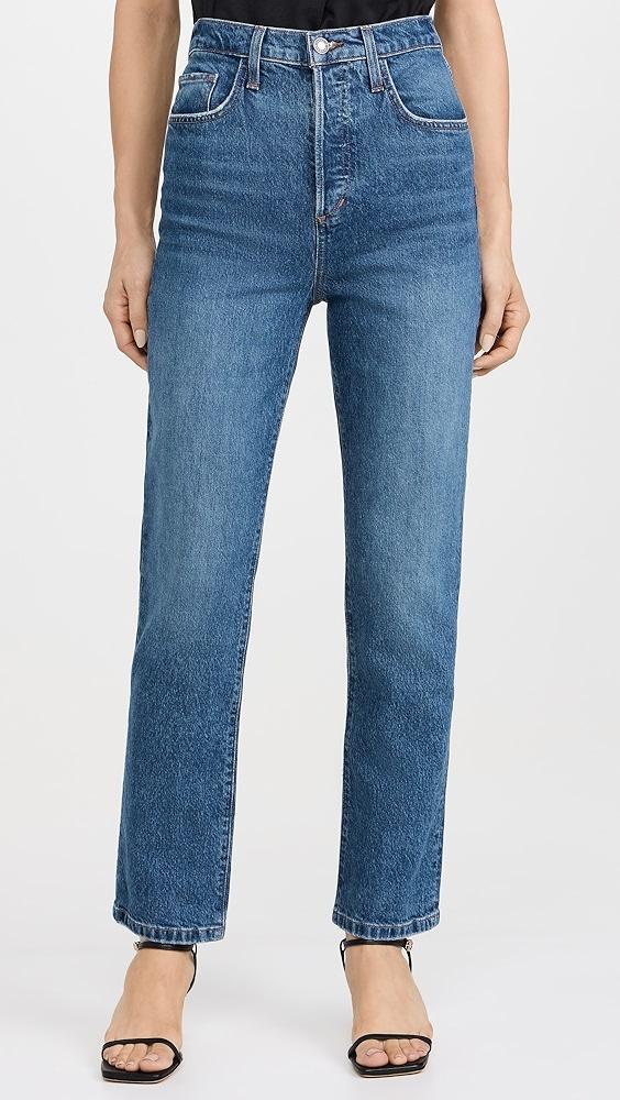 Favorite Daughter The Valentina Straight Jeans | Shopbop Product Image