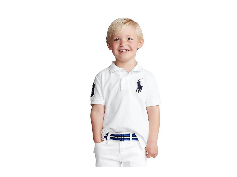 Boys Big Pony Pique Knit Polo, Size 2-7 Product Image