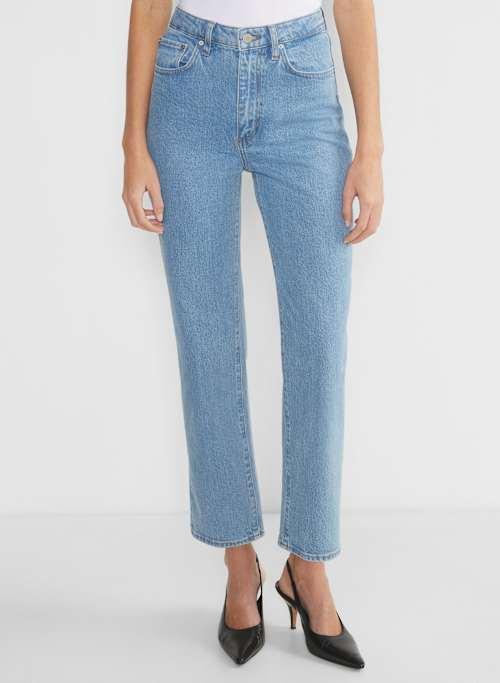 rowan super hi-rise straight ankle jean Product Image