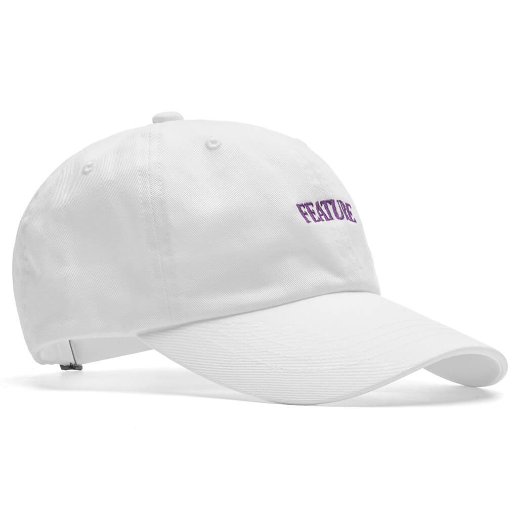 Arch Dad Hat - White/Prism Violet Product Image