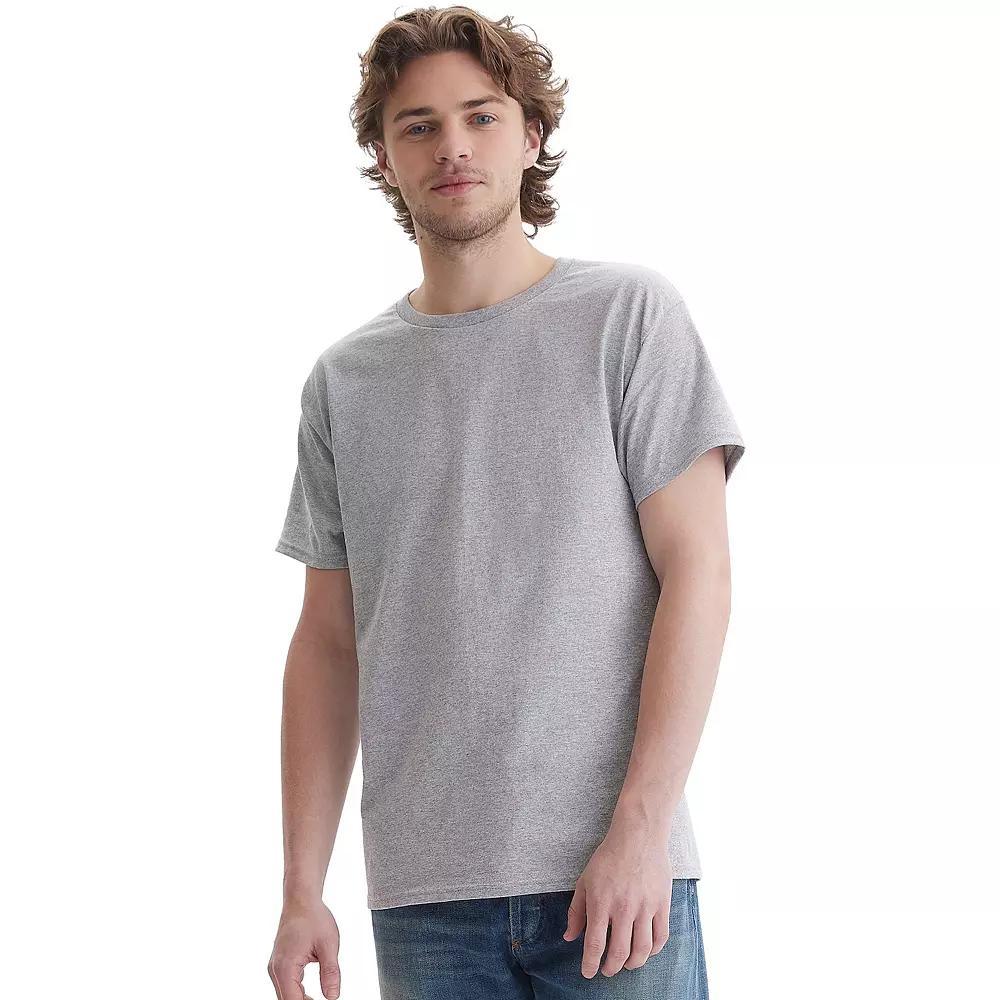 Men's Hanes® Essentials 4-Pack Cotton T-Shirt,  Product Image