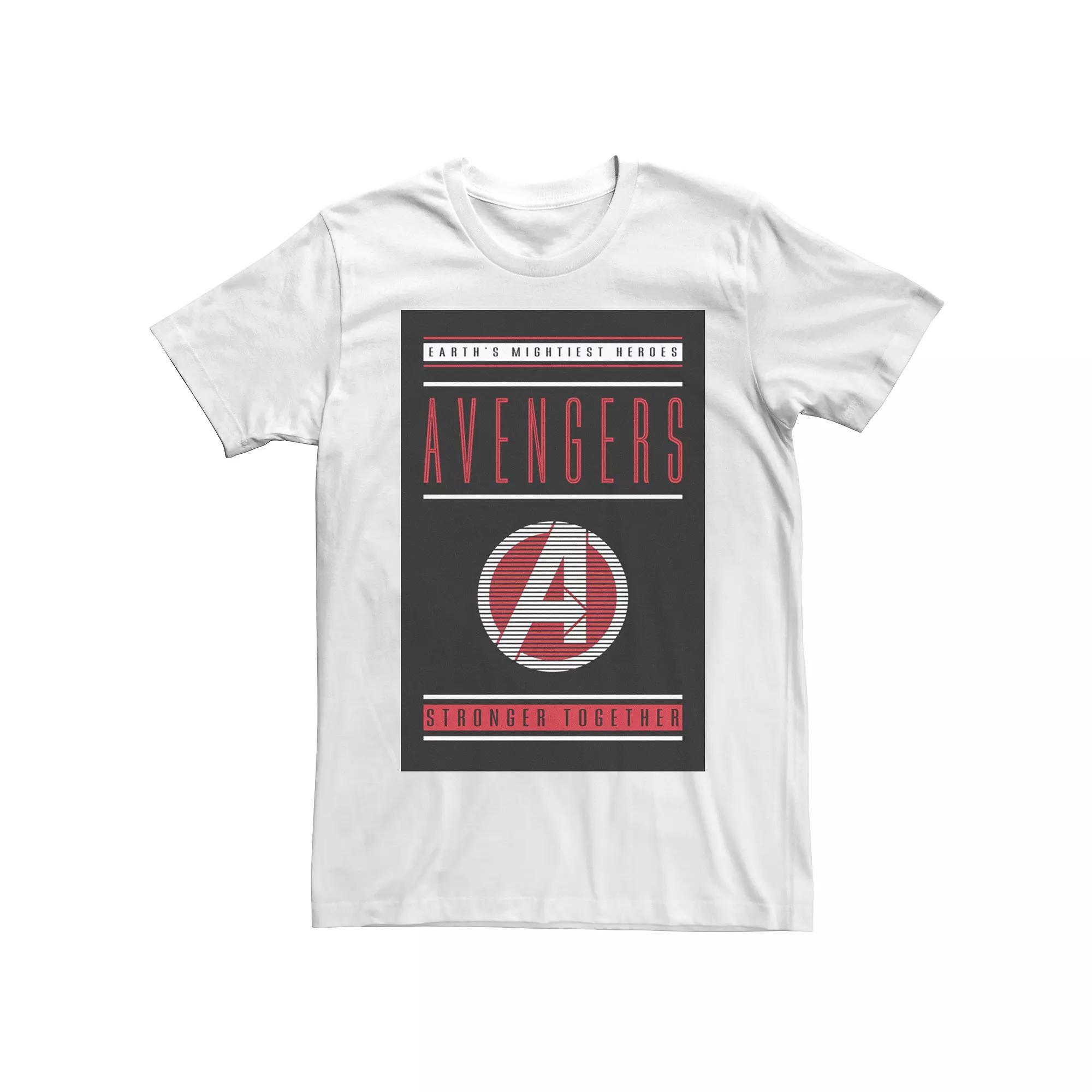 Boys 6-20 Marvel Avengers Endgame Stronger Together Poster Graphic Tee, Boy's,  Product Image