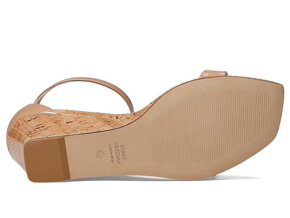 Stuart Weitzman Nudistcurve 50 Wedge (Adobe 1) Women's Shoes Product Image