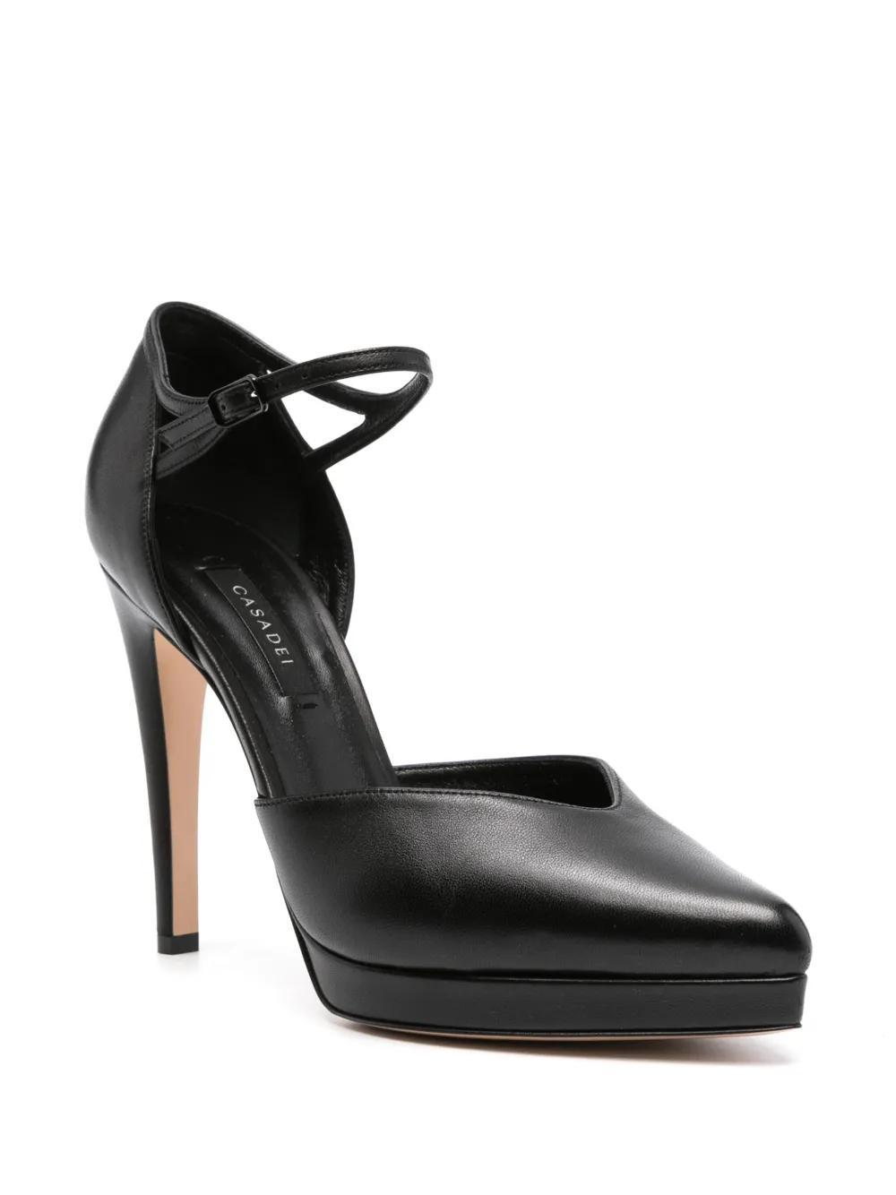 CASADEI 100mm Michelle Pumps In Black Product Image