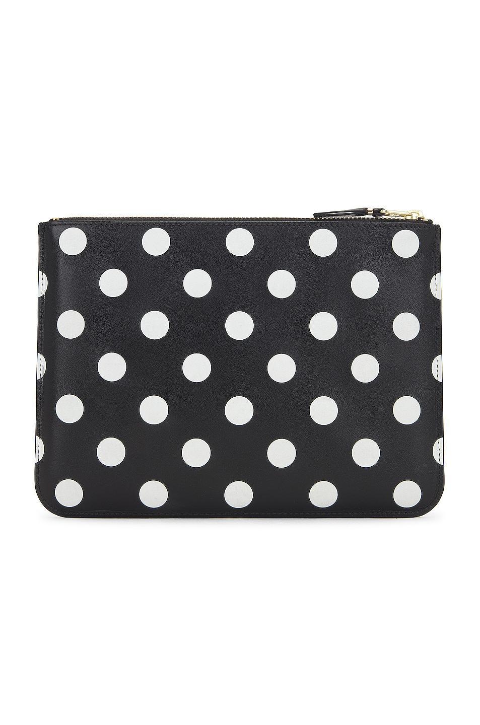 COMME des GARCONS Dots Printed Leather Pouch Product Image