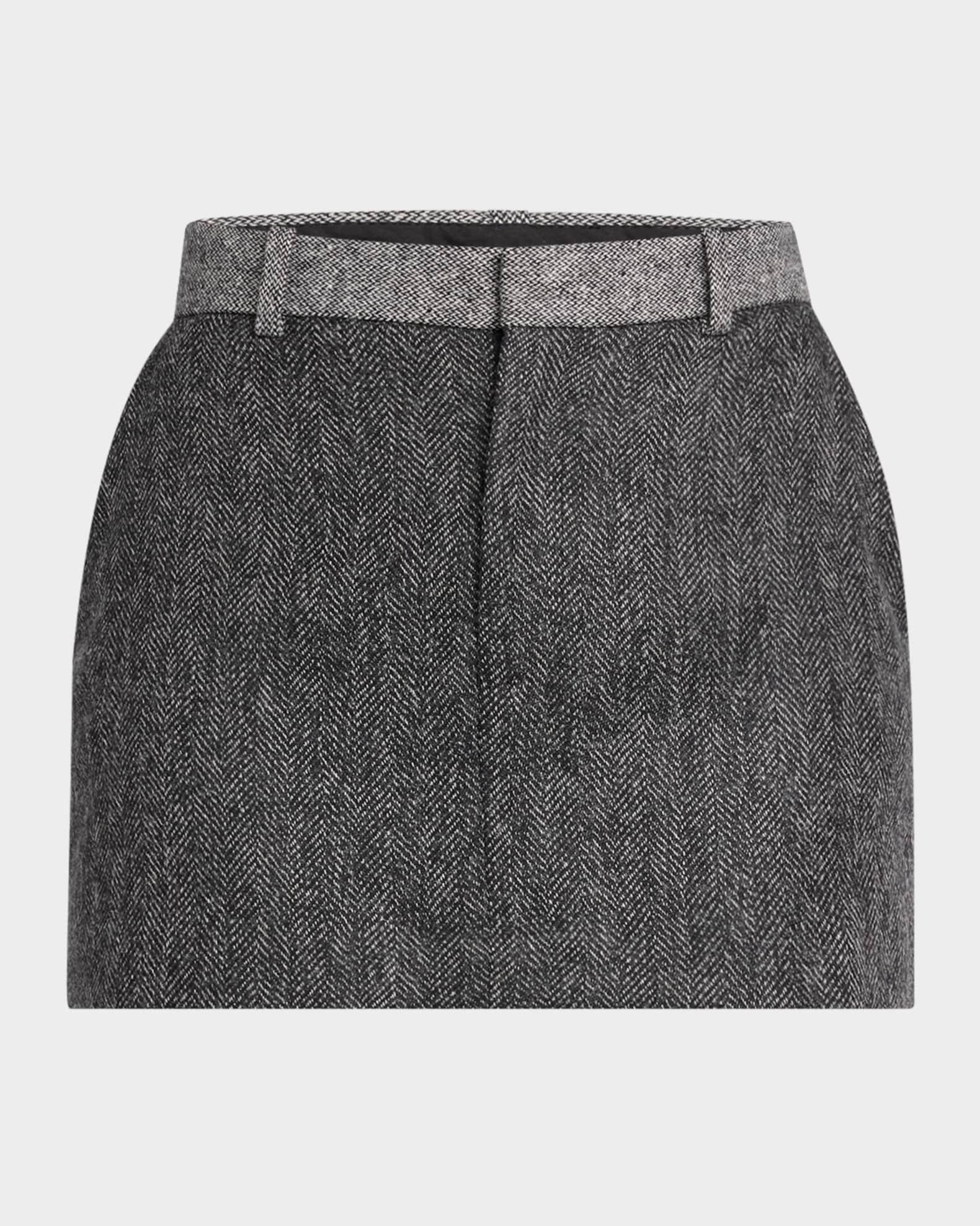 Tweed Mini Skirt Product Image