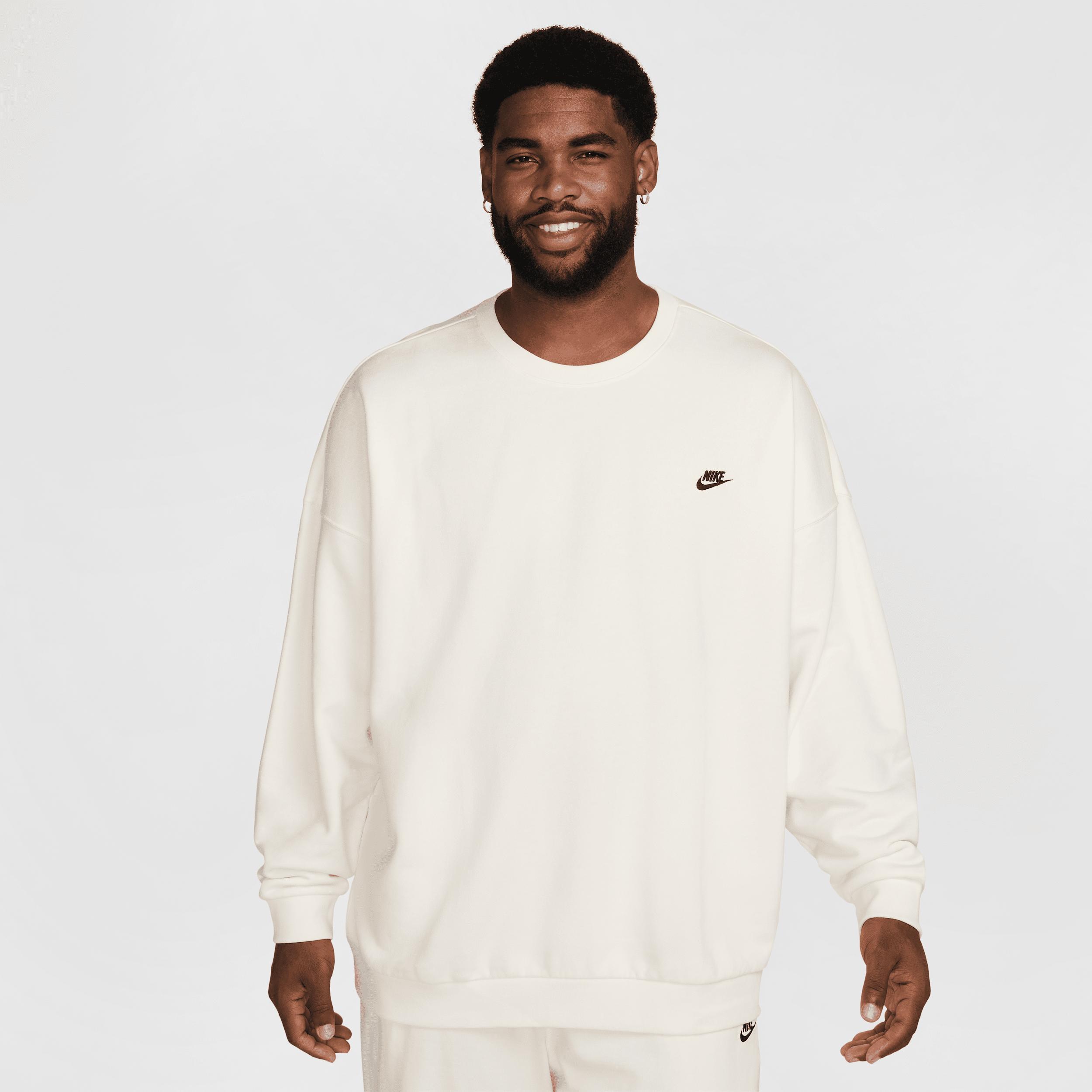 Nike Men's Club Fleece Oversized French Terry Crew Product Image