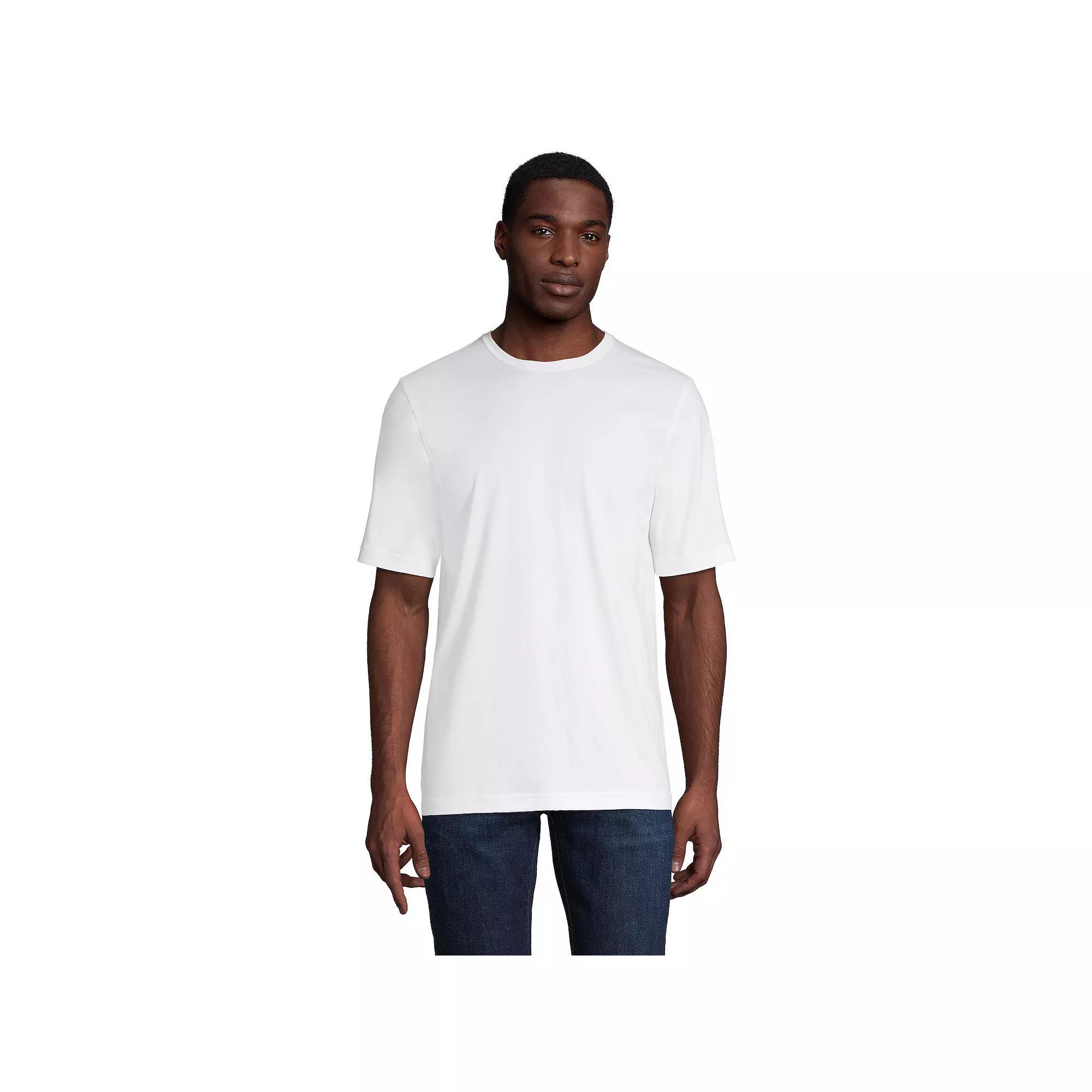 Big & Tall Lands' End Classic-Fit Supima Tee, Men's,  Product Image