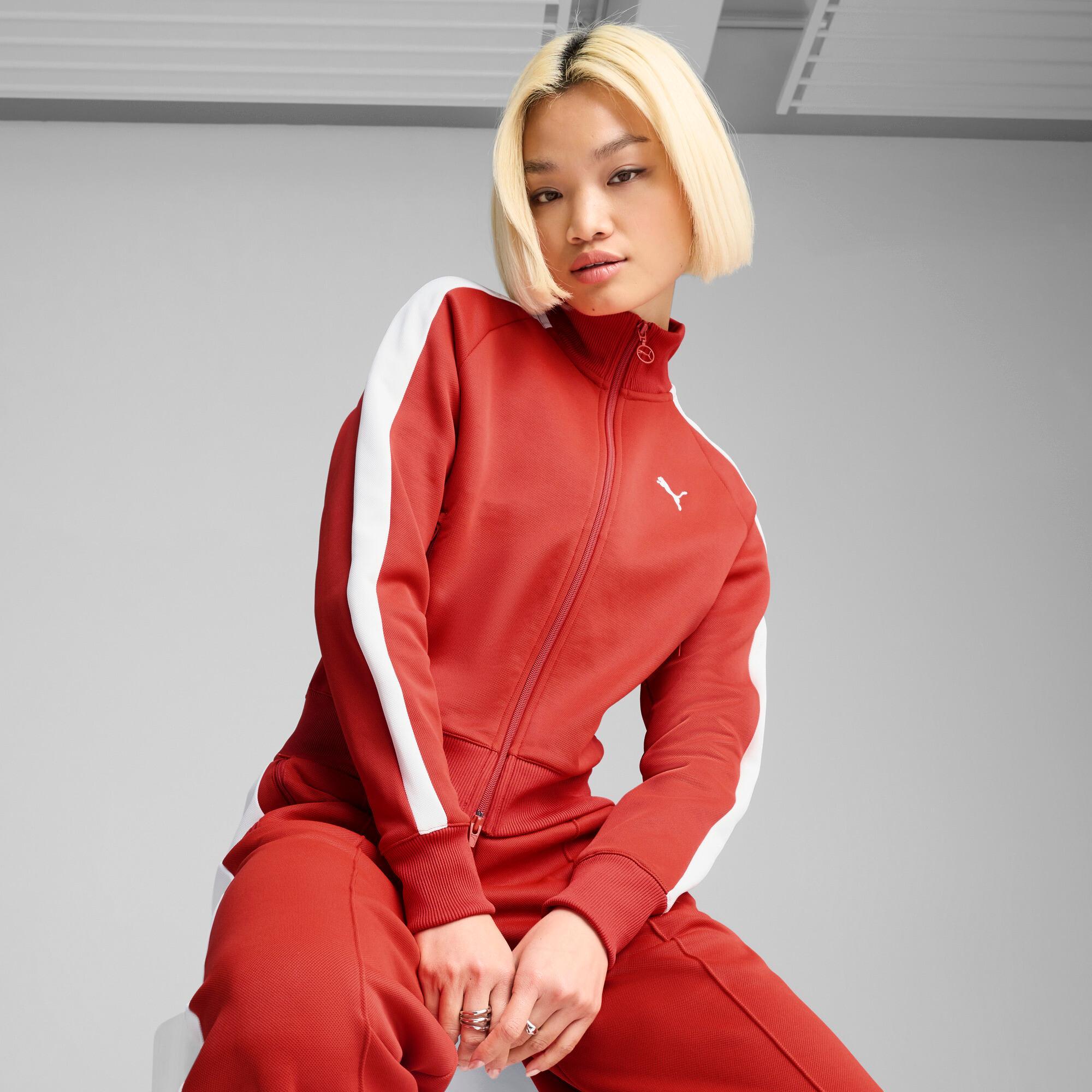 PUMA T7 ALWAYS ON Womens Short Track Jacket Product Image