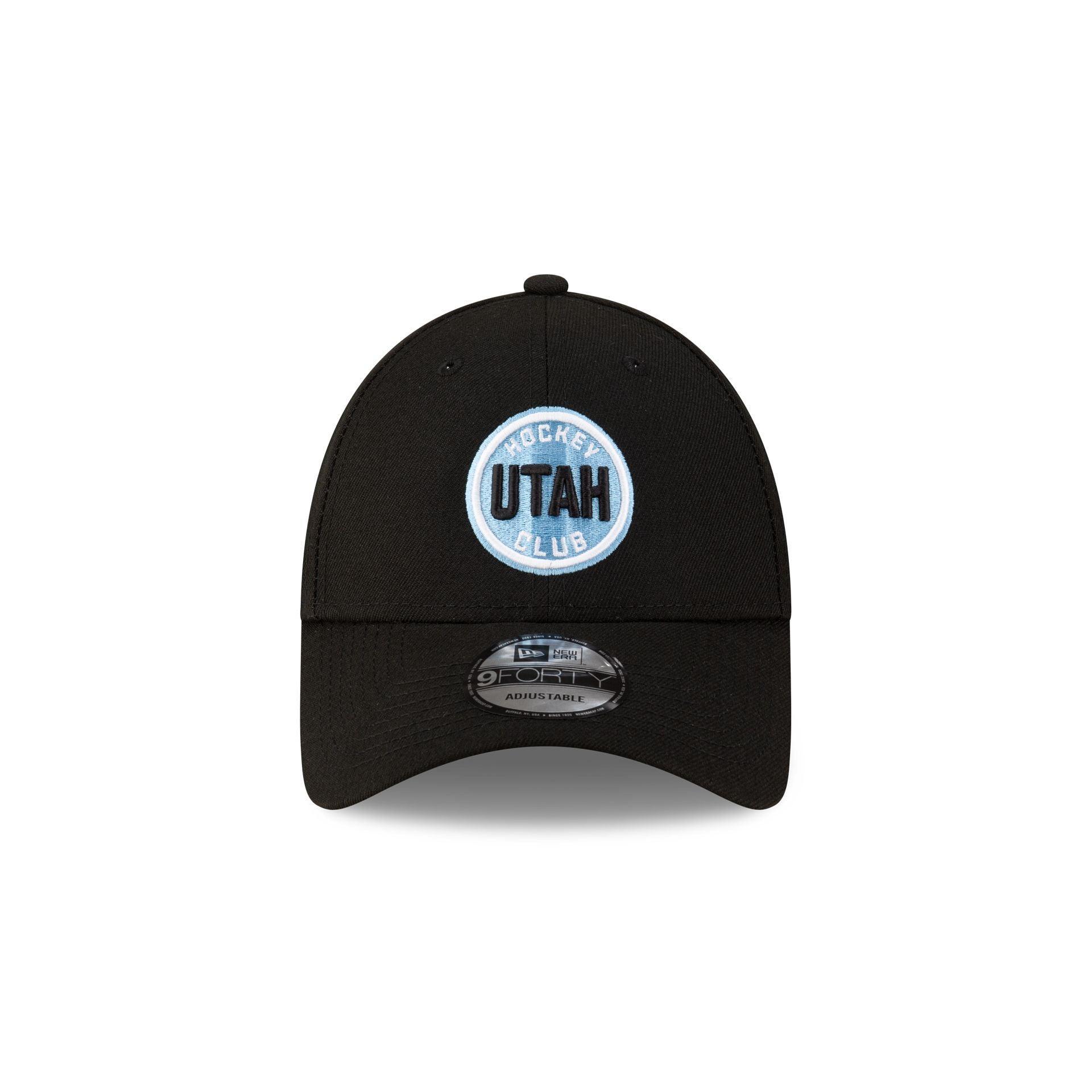 Utah Hockey Club Black 9FORTY Adjustable Hat Male Product Image