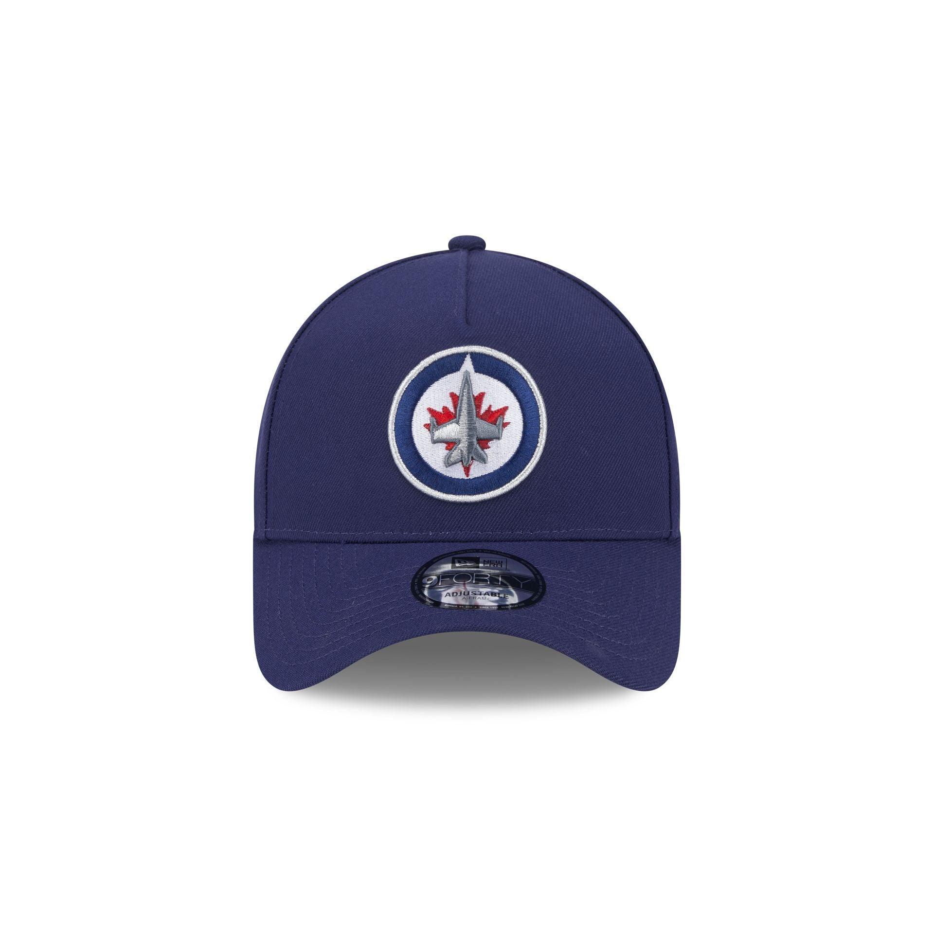 Winnipeg Jets Team 9FORTY A-Frame Snapback Hat Male Product Image