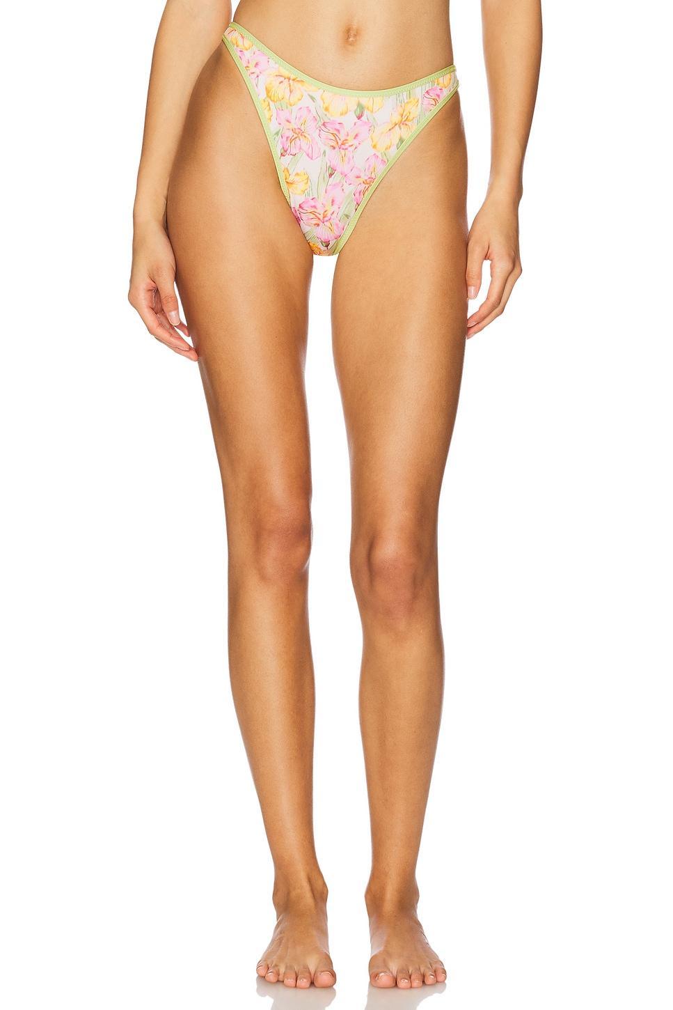 High Cut Full Bikini Bottoms in It's Heavy Manners Product Image