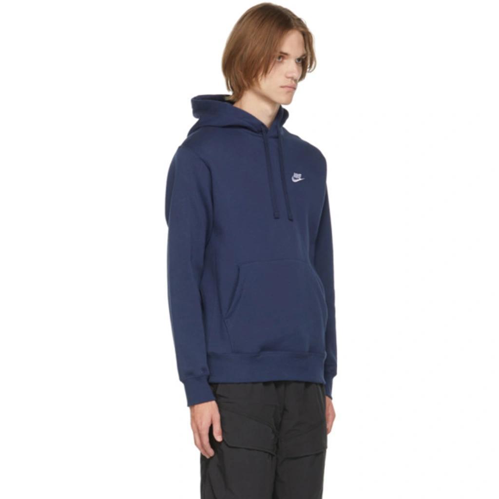 NIKE Navy Sportswear Club Hoodie Product Image