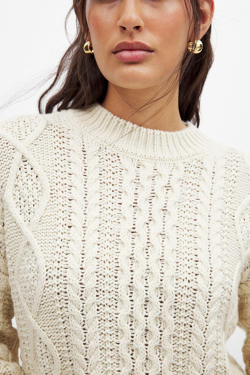 Cable Knitted Sweater Product Image