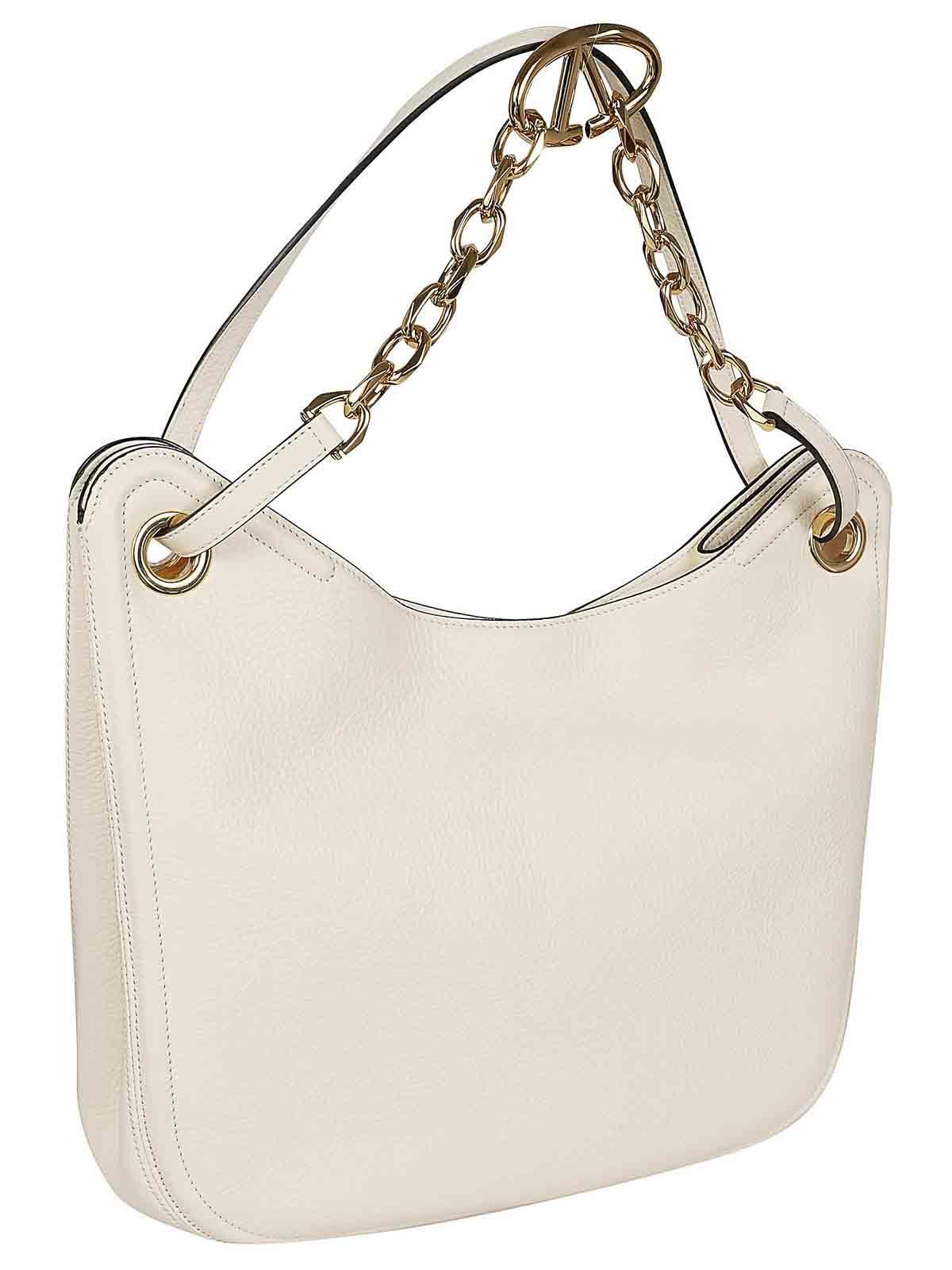 VALENTINO GARAVANI Vlogo Gate Tote In White Product Image