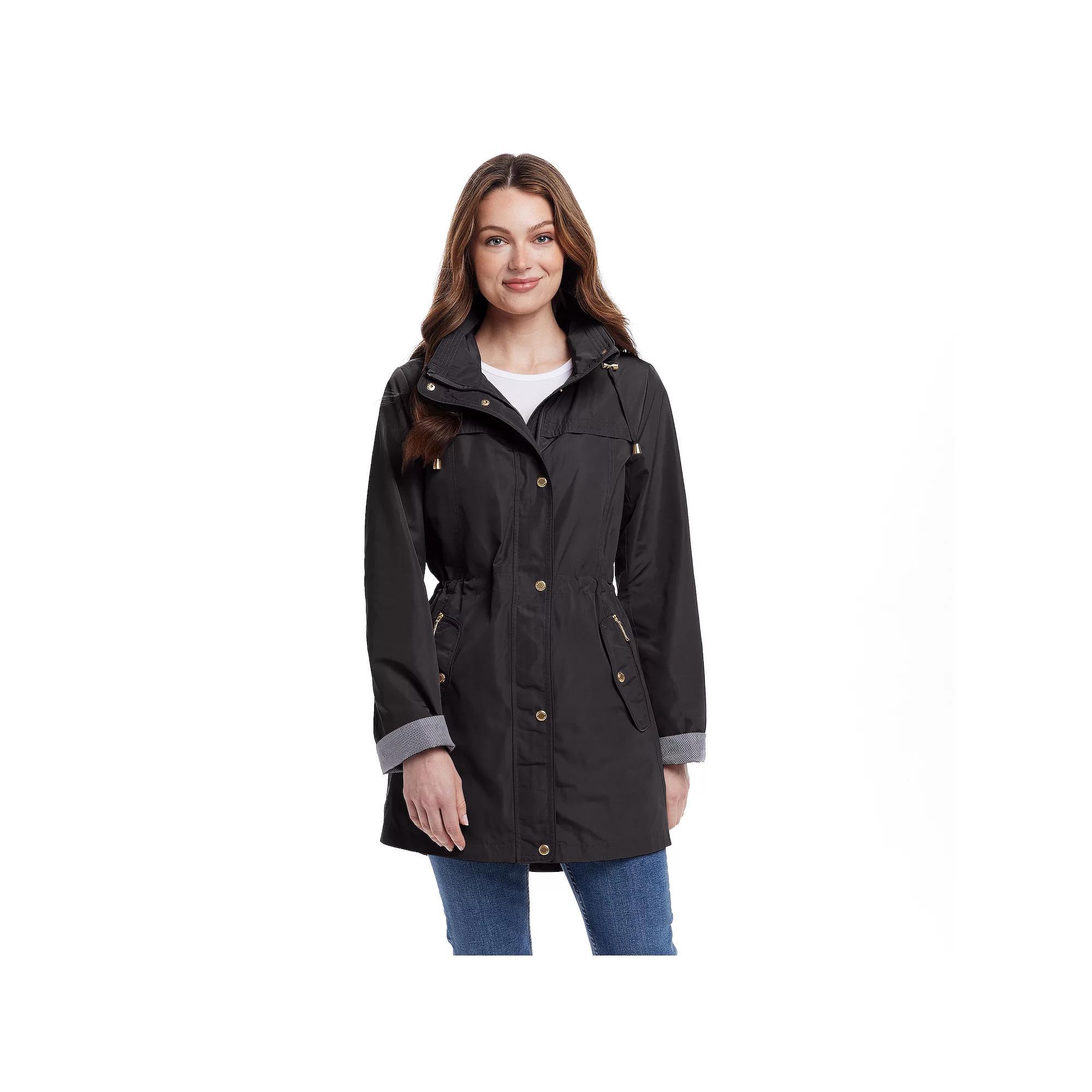Womens Weathercast Hooded Anorak with Turn Back Cuffs Product Image