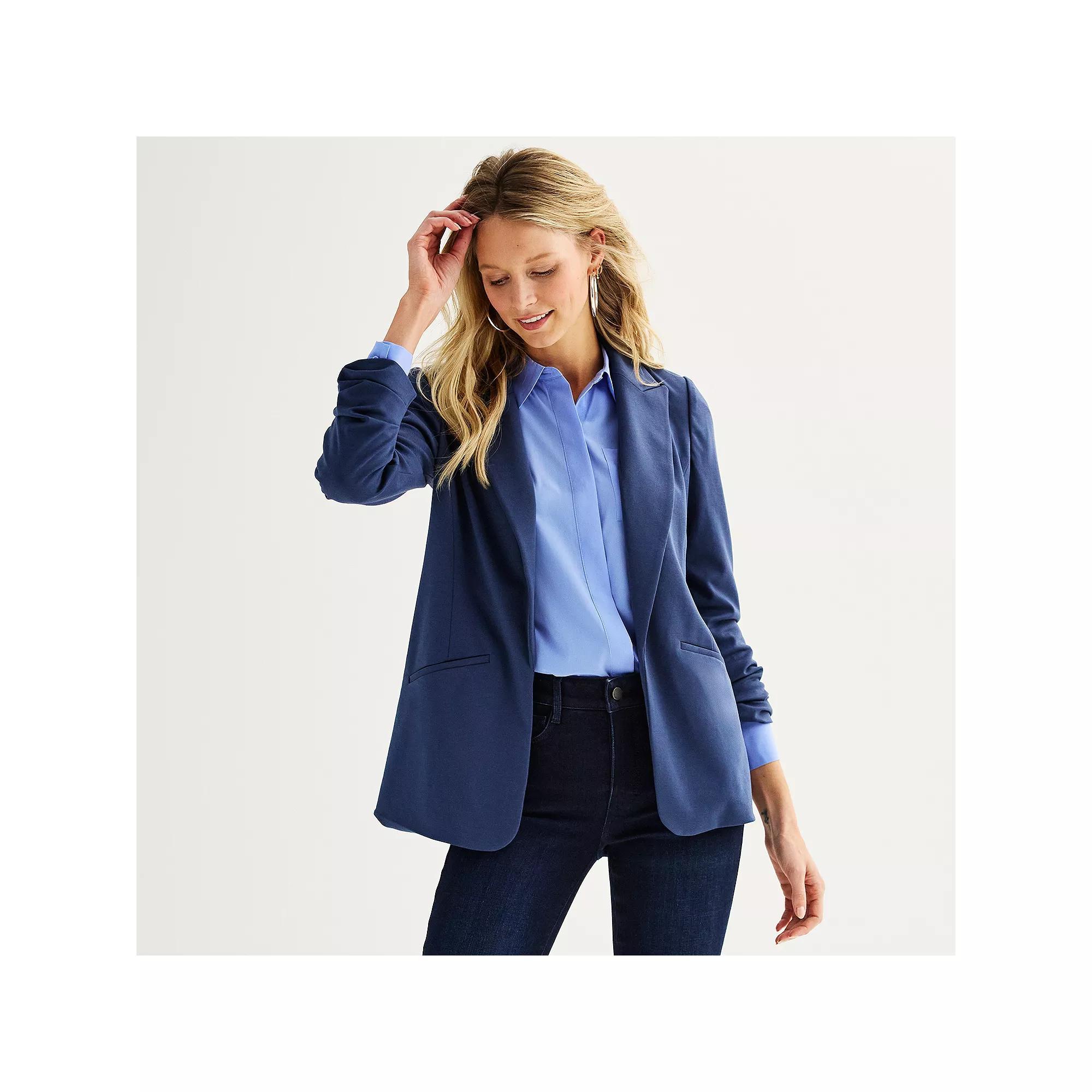 Petite Nine West Closureless Blazer, Women's,  Product Image