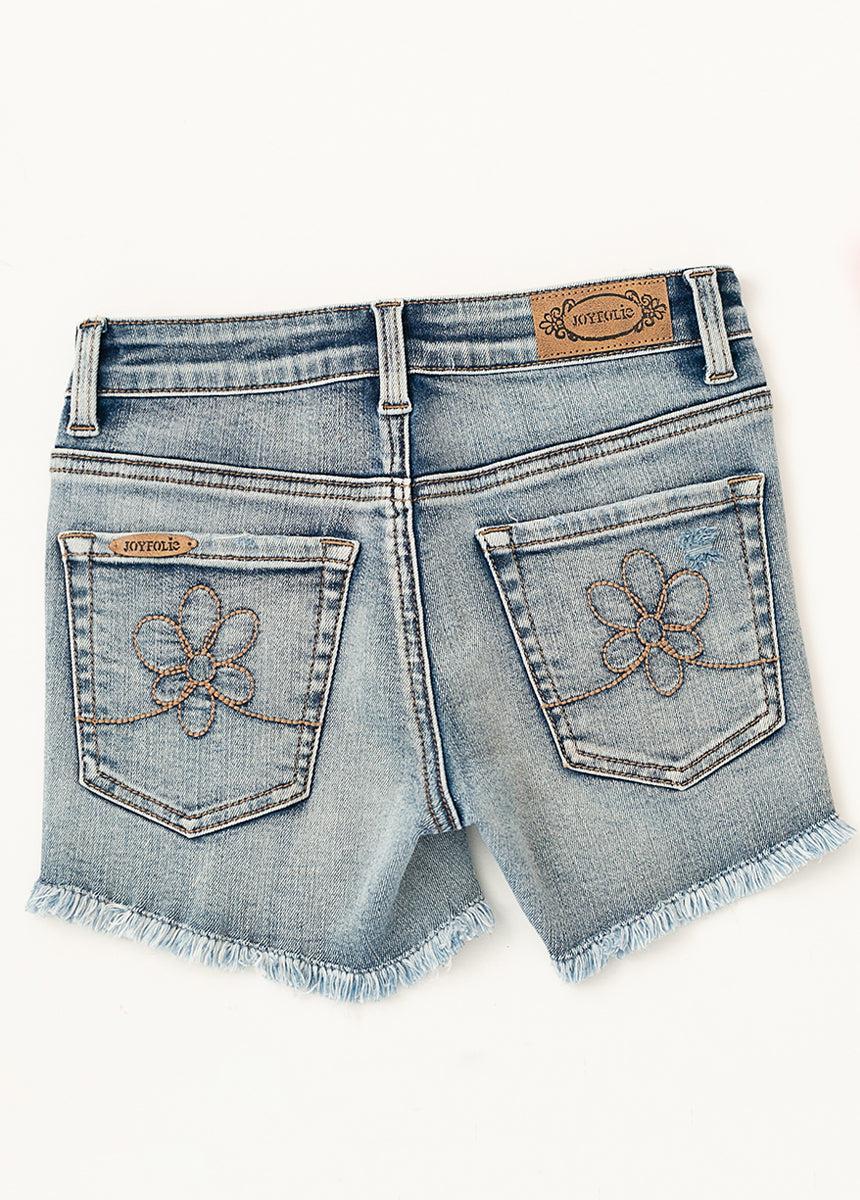 Marah Shorts in Light Indigo Girls Product Image