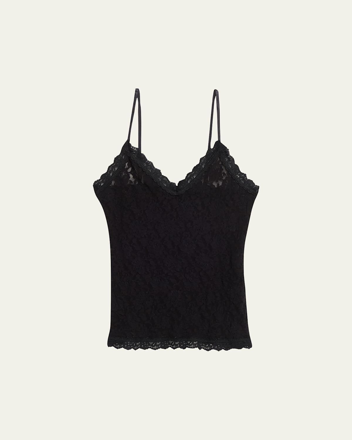 Hanky Panky Signature Lace V Front Cami Black XS Product Image